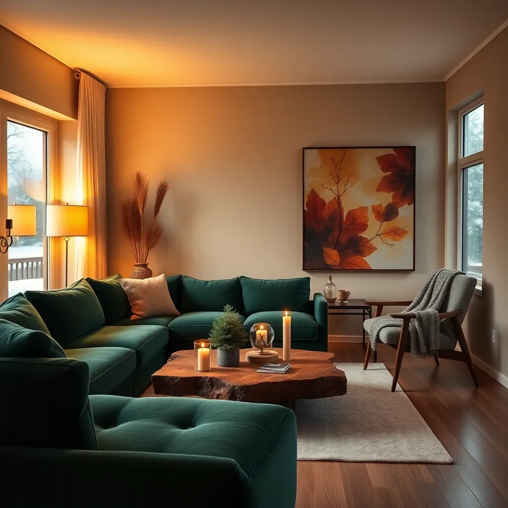 Incorporate Warm Ambient Lighting