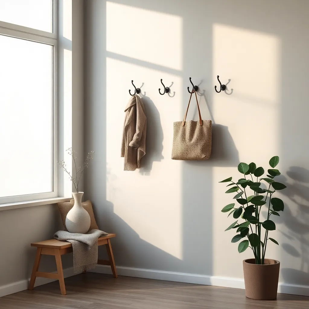 Functional Wall Hooks Aesthetics