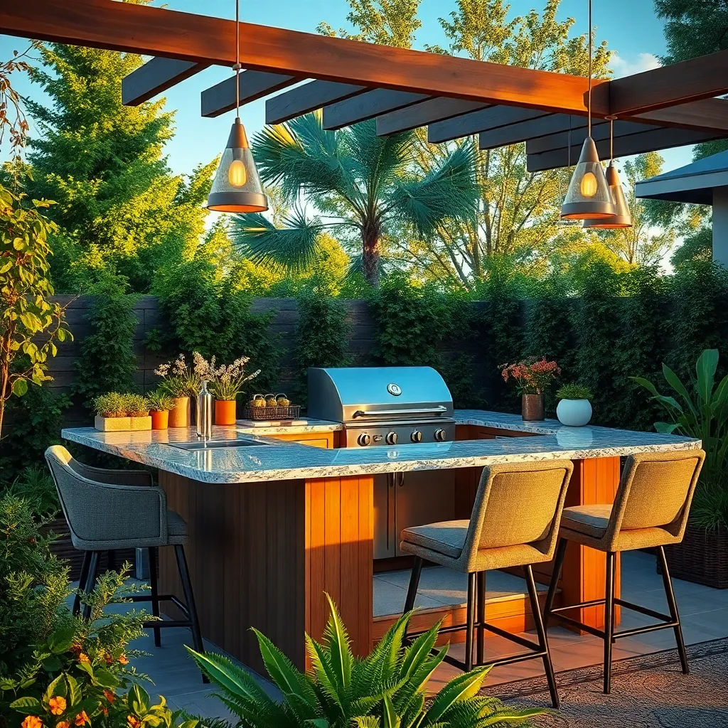 Outdoor Kitchen Station (Culinary Convenience)