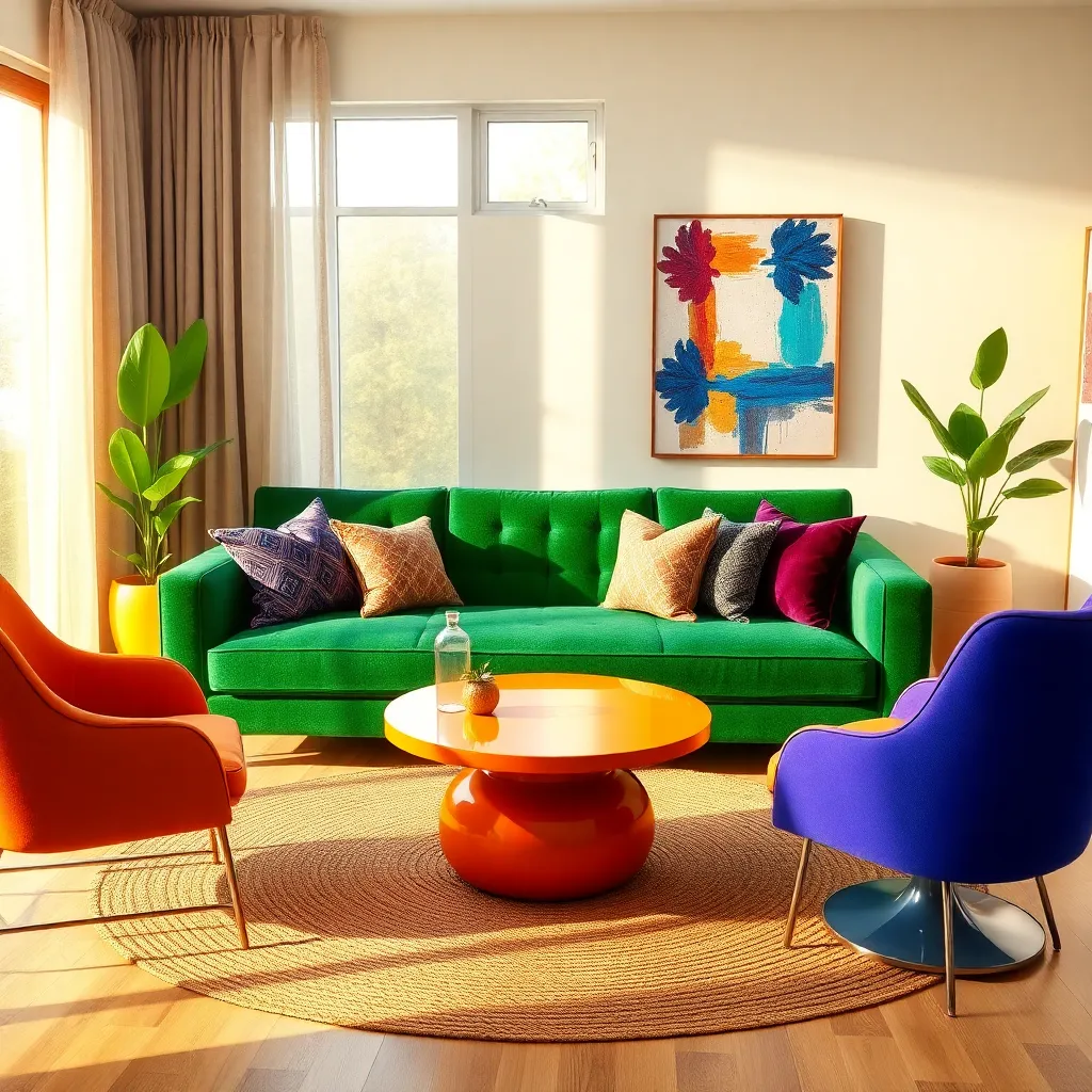 Introduce Colorful Statement Furniture