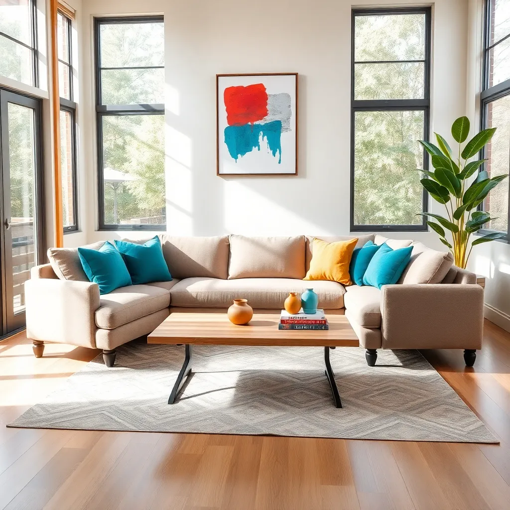 Add Pops of Color Sparingly