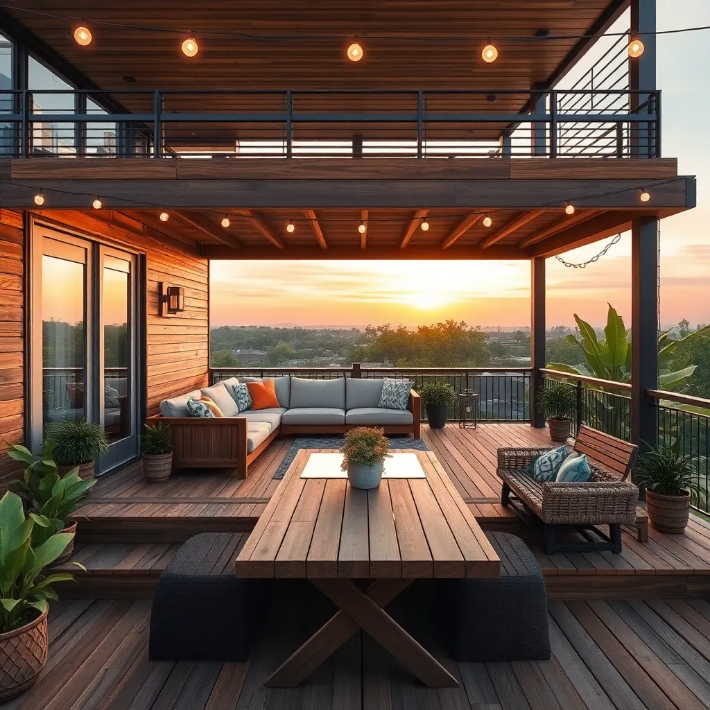 Multi-Level Deck Design (Spatial Depth)