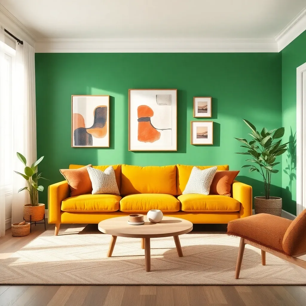 Experiment with Bold Paint Colors