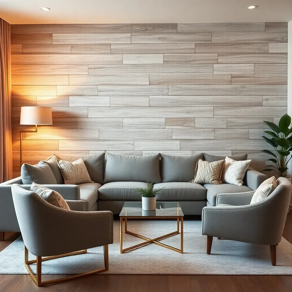 Experiment with Textured Wall Panels