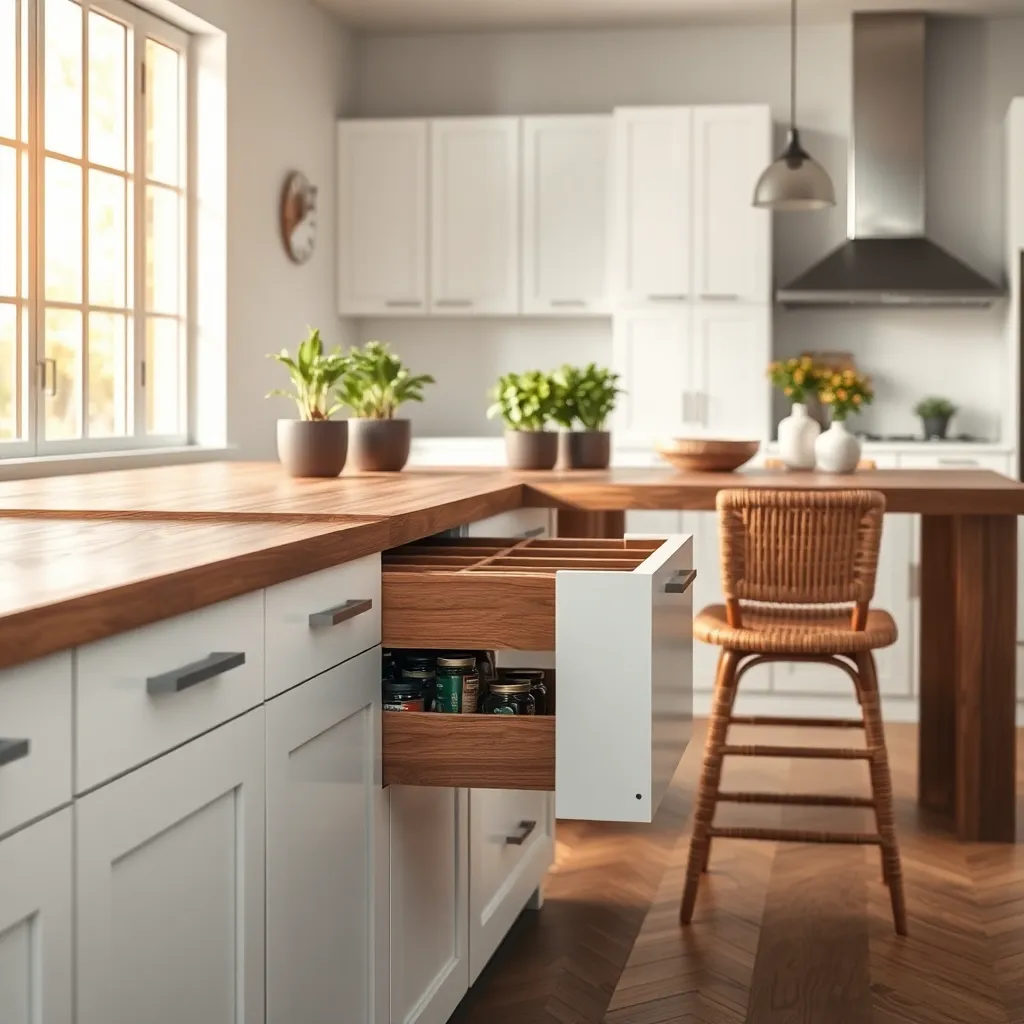 Install Pull-Out Pantry Drawers