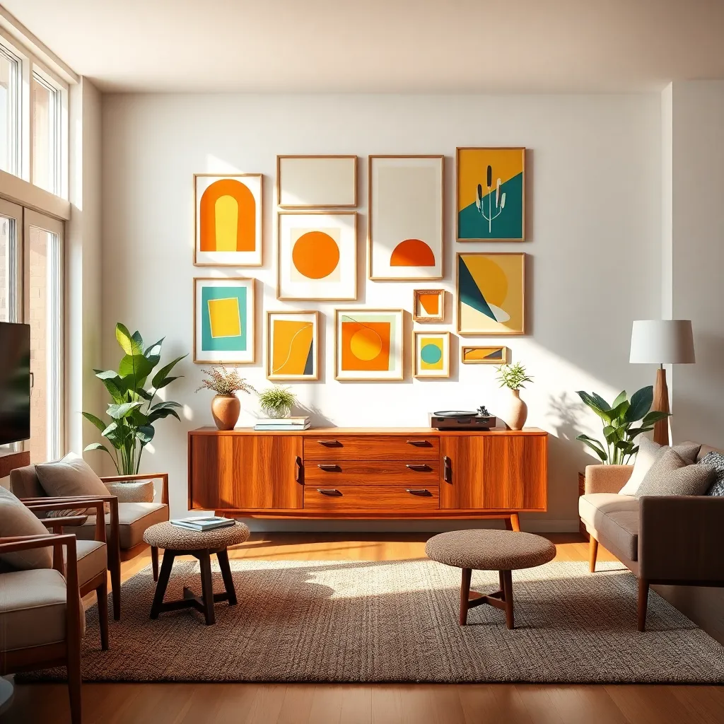 Add Retro-Inspired Wall Art