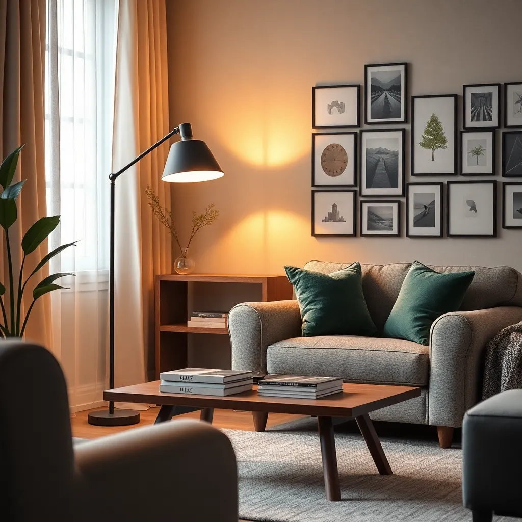 Incorporate Floor Lamps for Ambiance