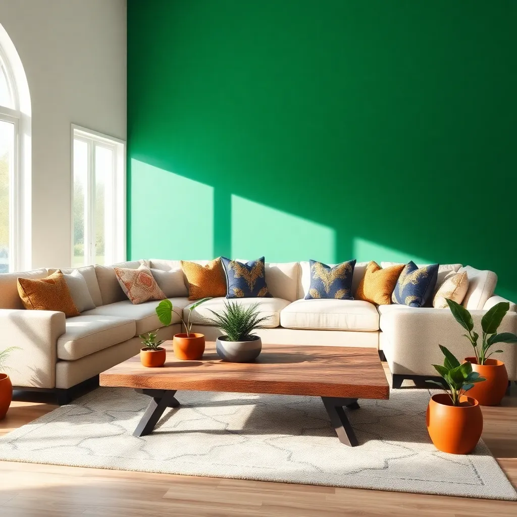 Incorporate Vibrant Accent Walls