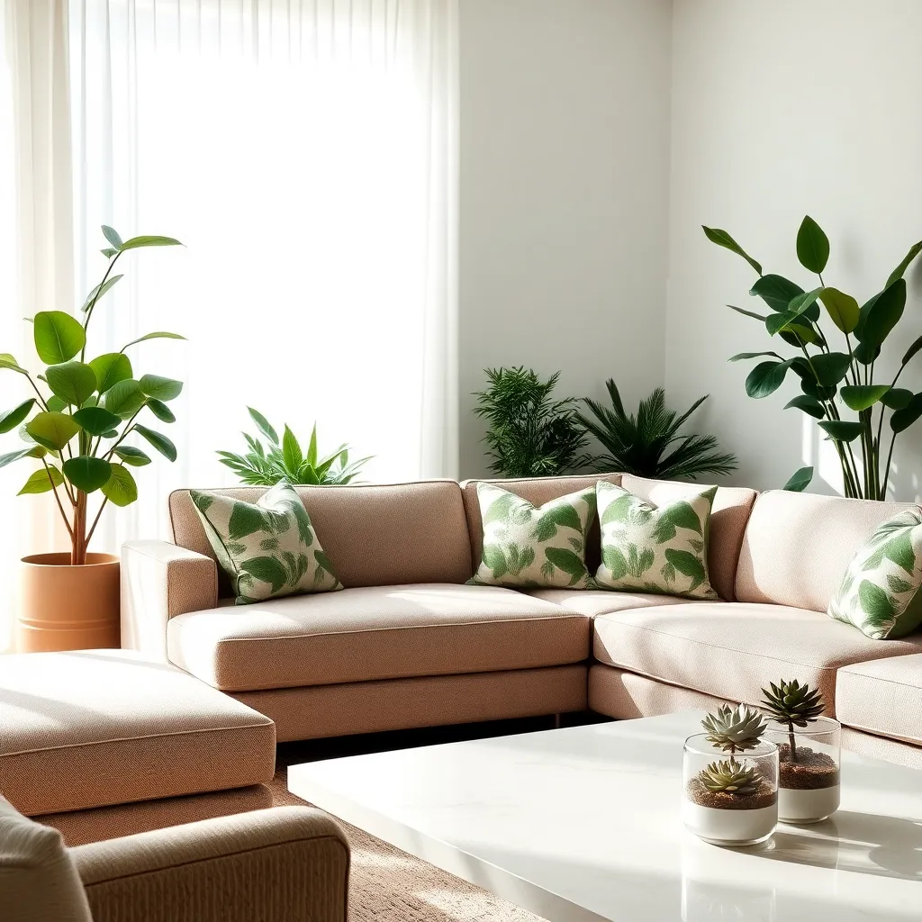 Mixing Real and Artificial Plants