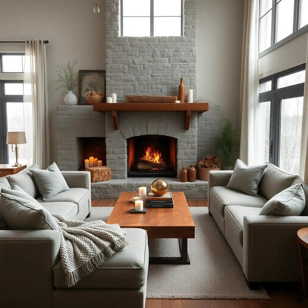 Create a Welcoming Fireplace Focal