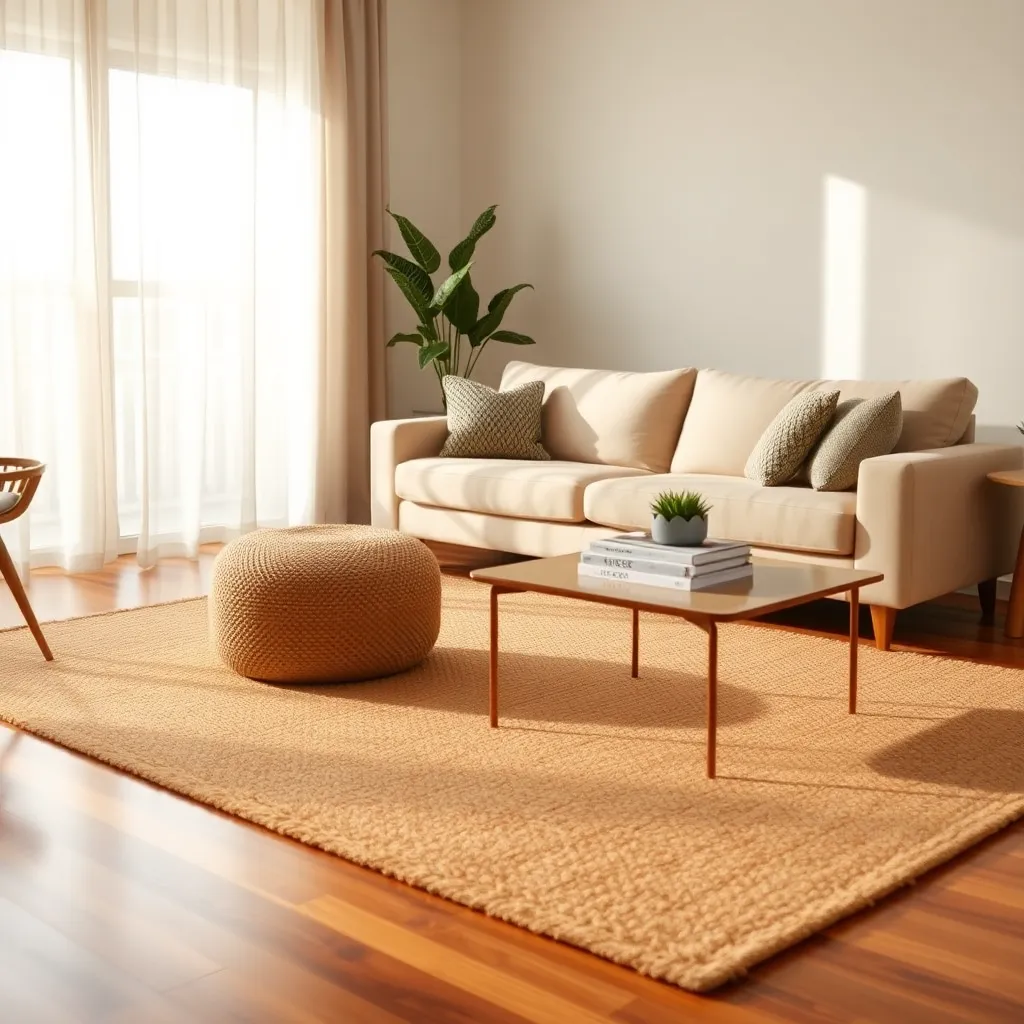 Natural Fiber Rugs (Eco-Friendly Texture and Warmth)