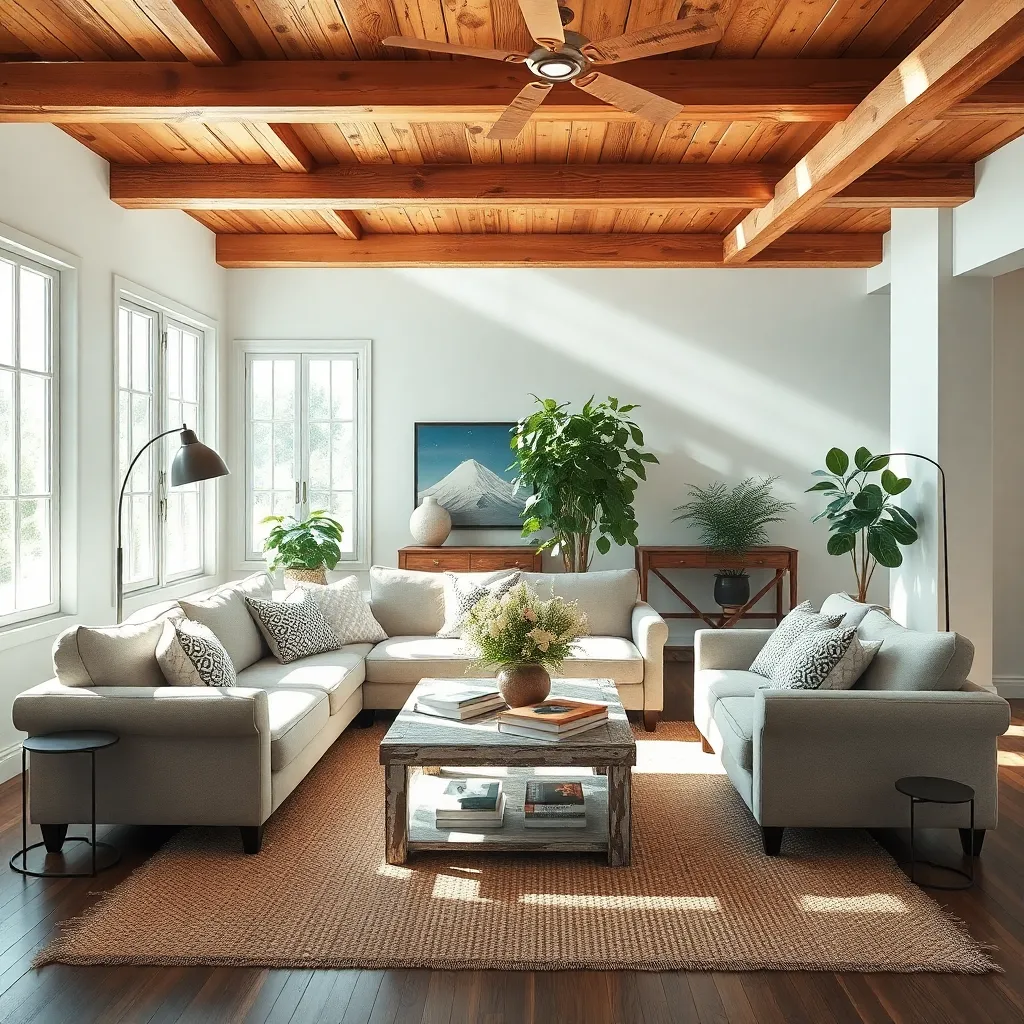 Feature Exposed Ceiling Beams
