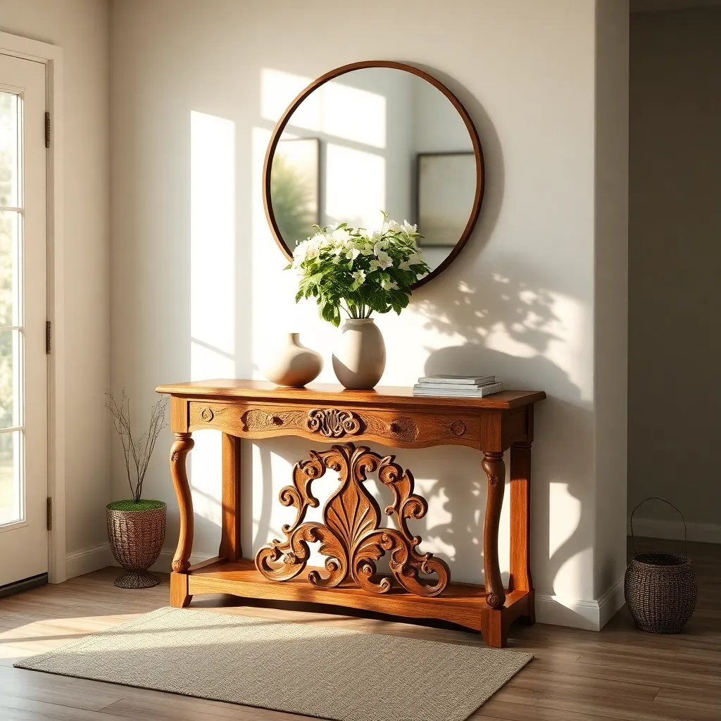 Place a Welcoming Console Table