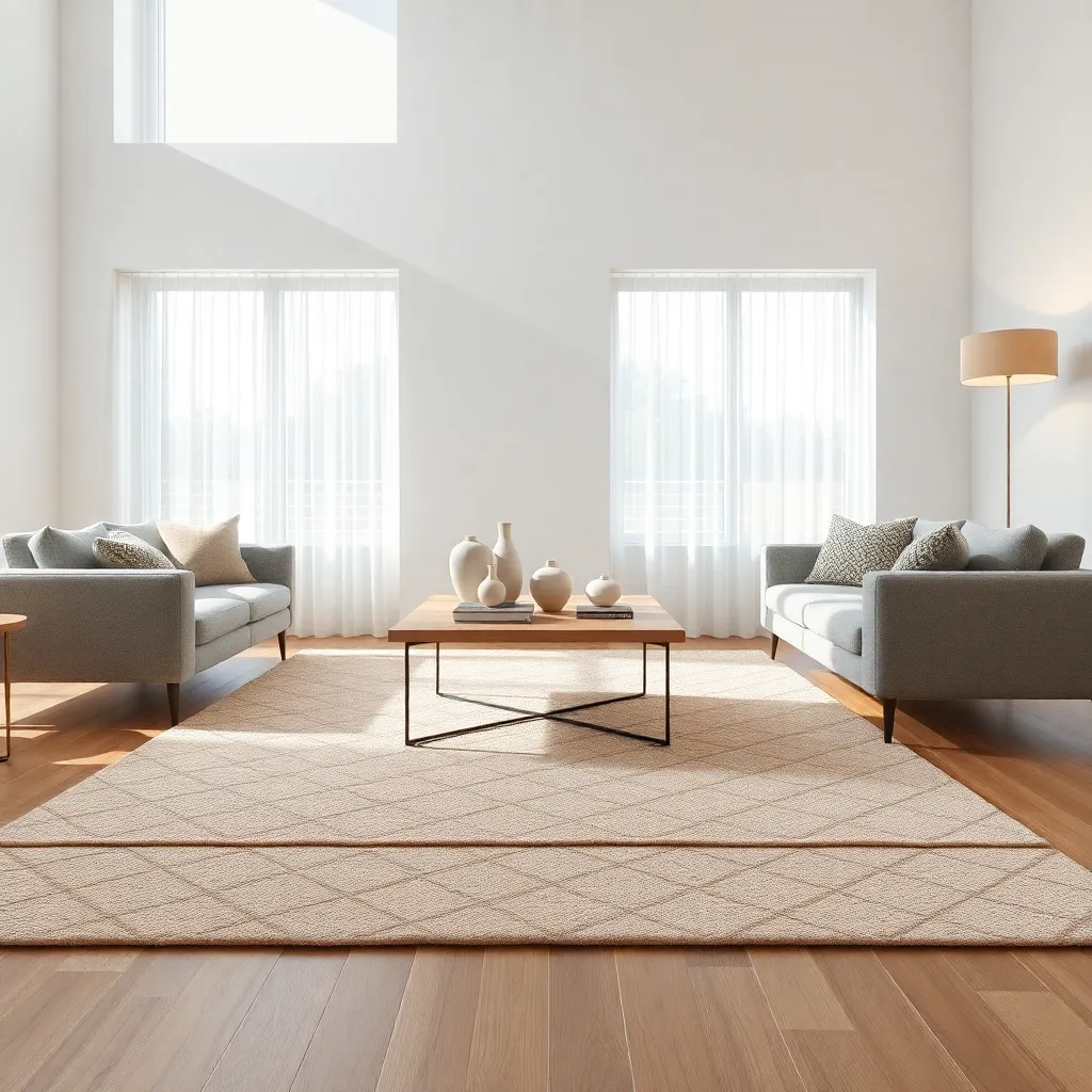 Neutral Area Rugs (Subtle Grounding)