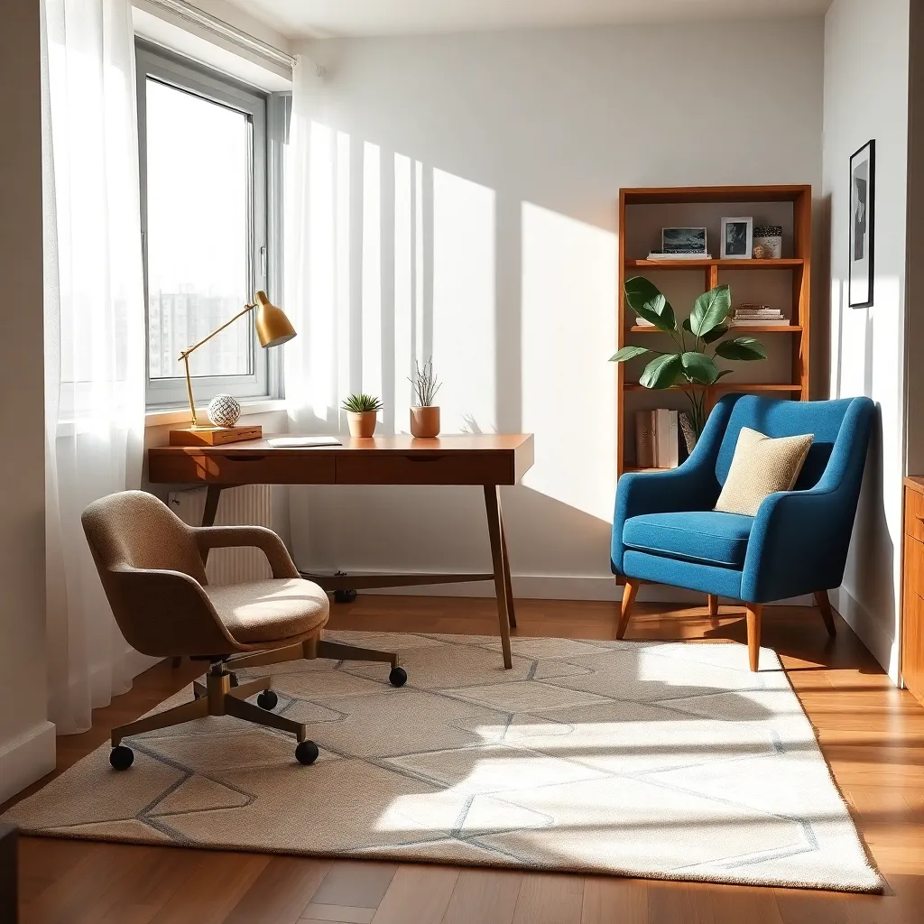 Use Rugs to Define Space