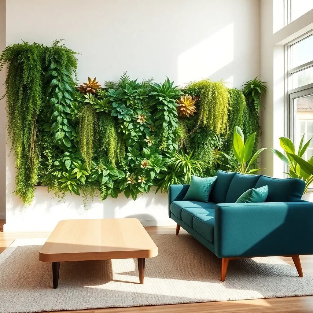 Incorporate a Living Plant Wall