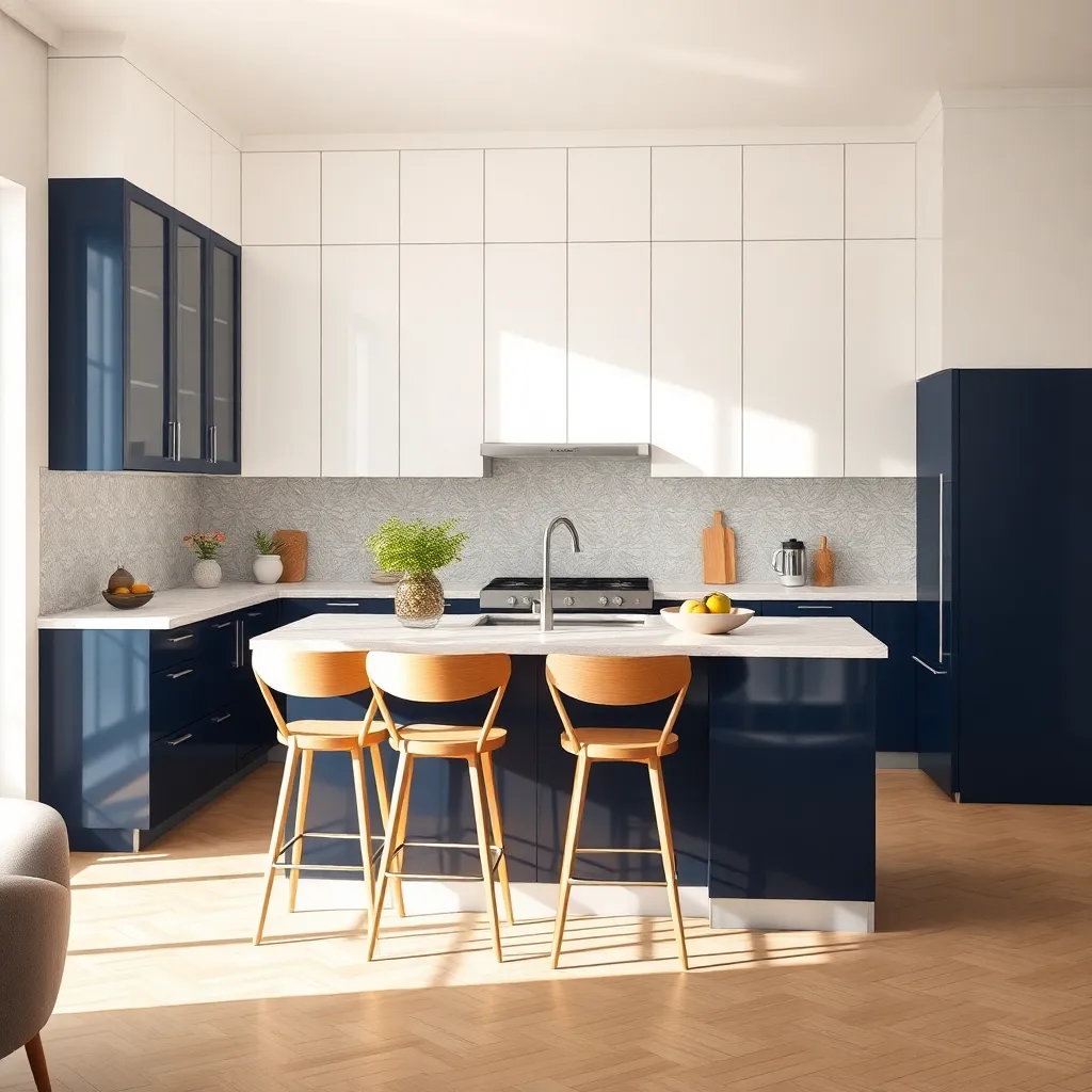 Apply Two-Tone Cabinet Finishes