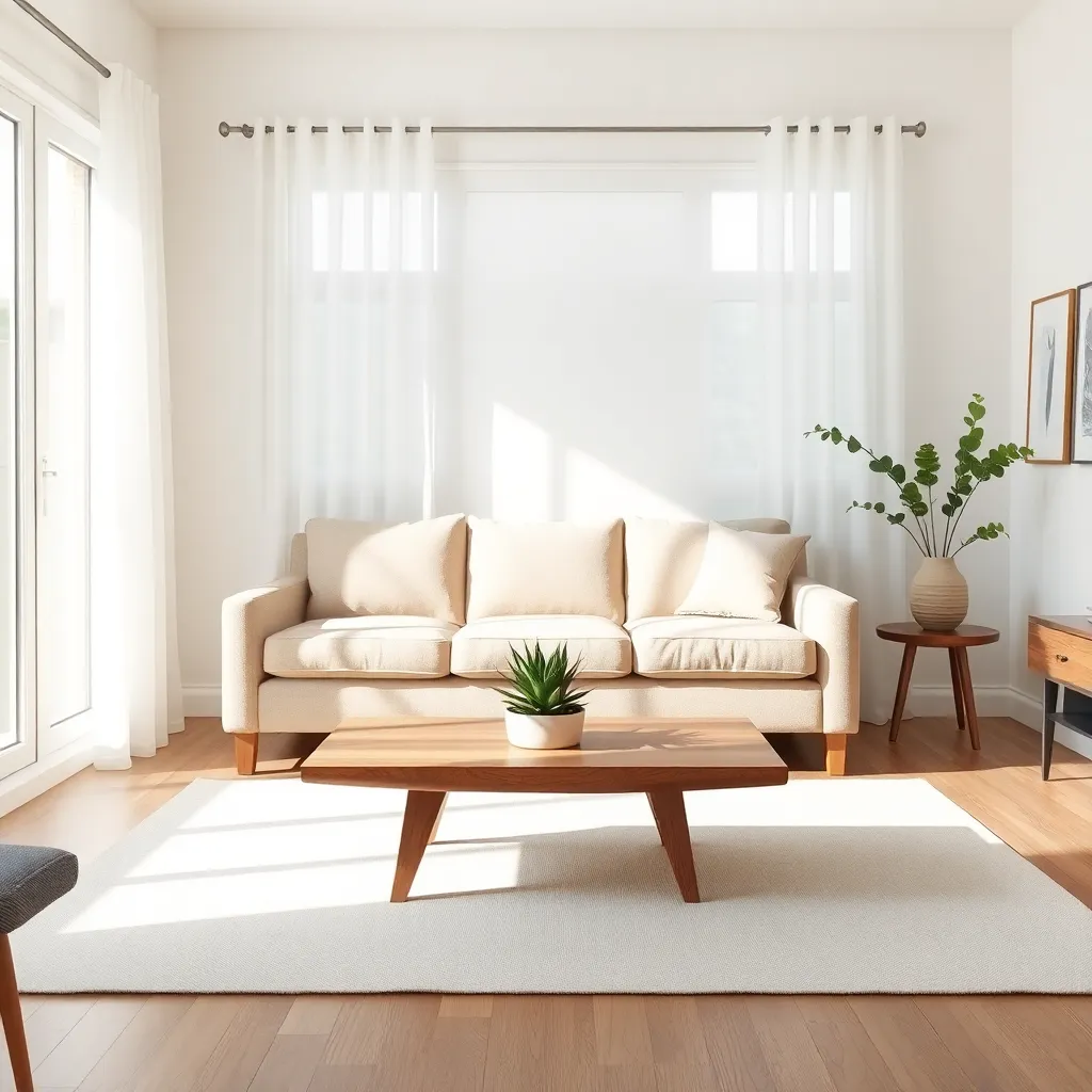 Stage with Minimalist Decor