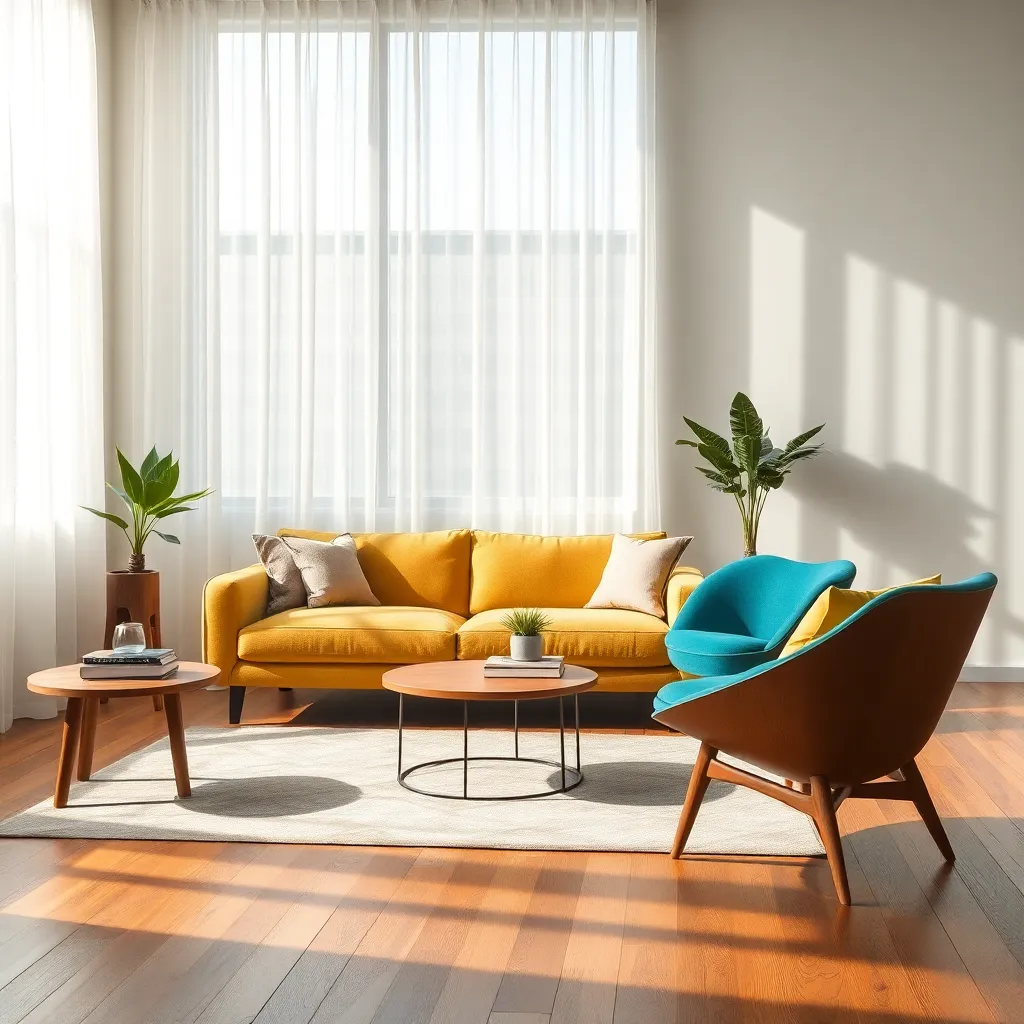 Opt for Low-Profile Sofas