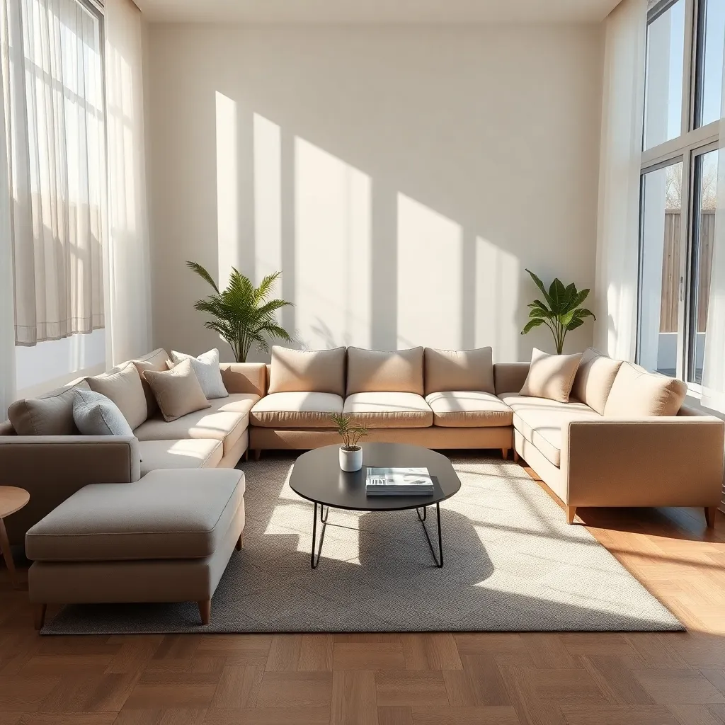 Modular Sofa Systems (Adaptable Seating Arrangements)