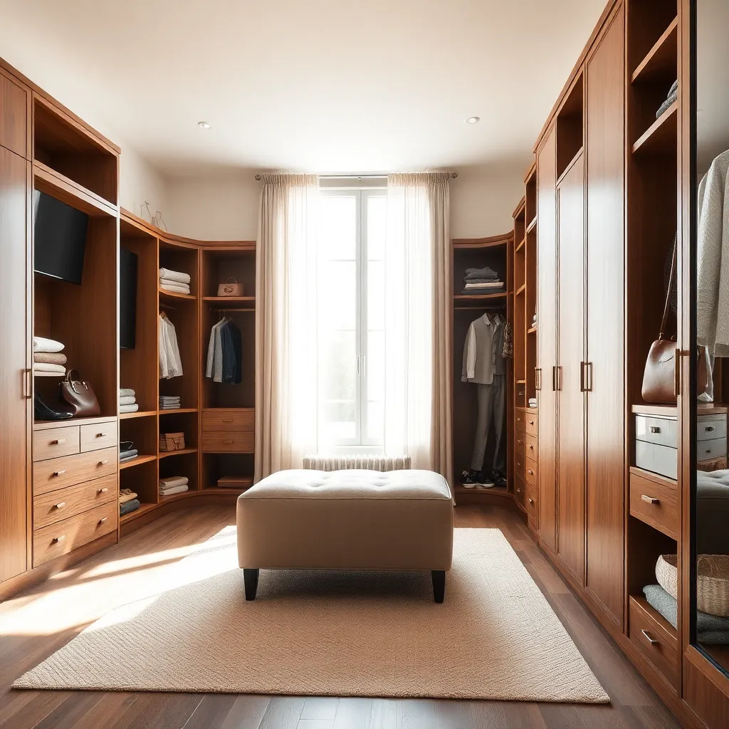Built-In Closet Systems (Seamless Integration)