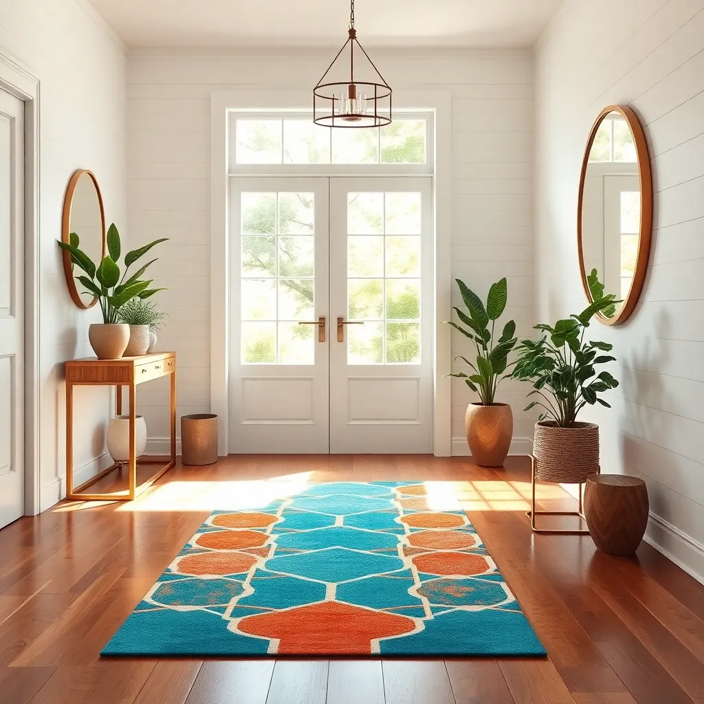 Use Bold Accent Rugs