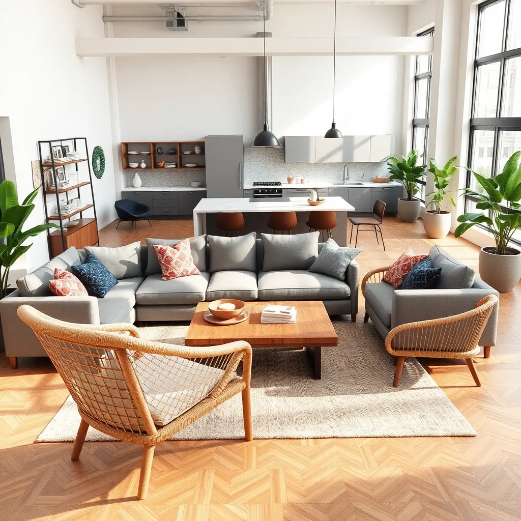 Maximize Open Floor Layouts