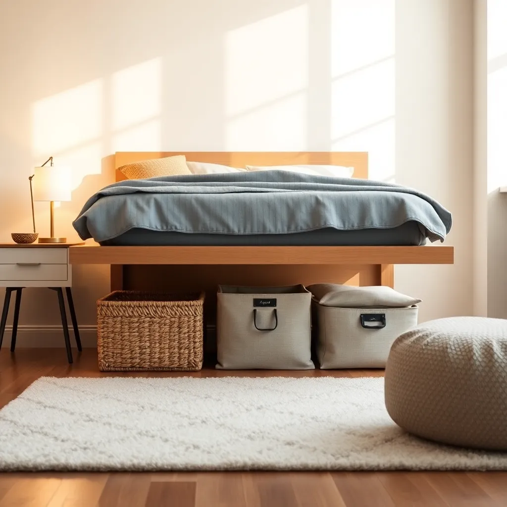 Utilize Under-Bed Storage