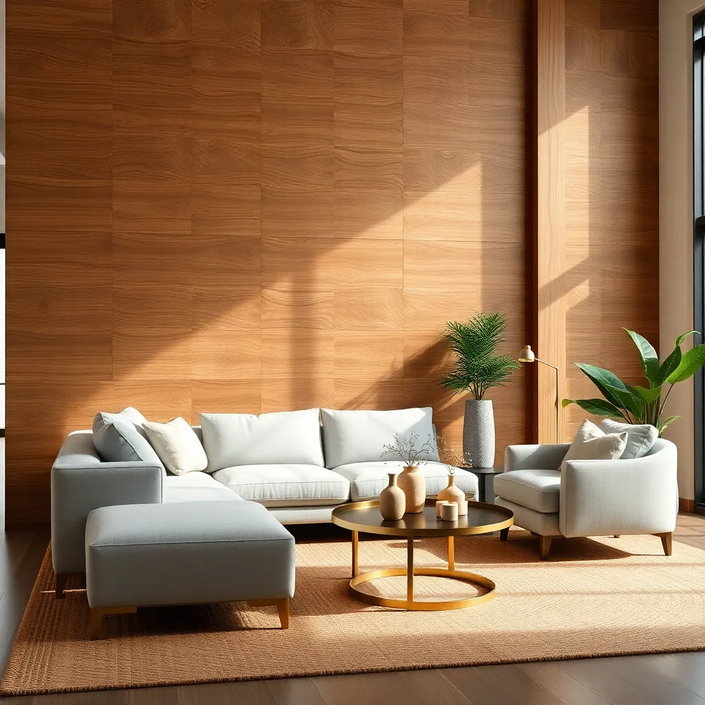 Install Textured Wood Paneling