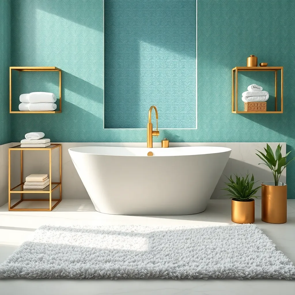 Accessorize with Metallic Finishes