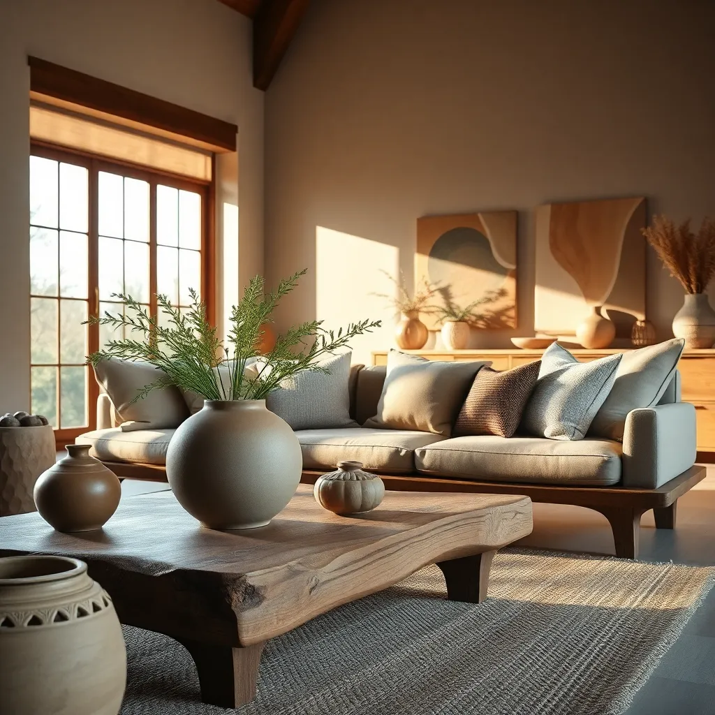 Clay and Ceramic Decor (Handcrafted Artistry and Earthy Tones)