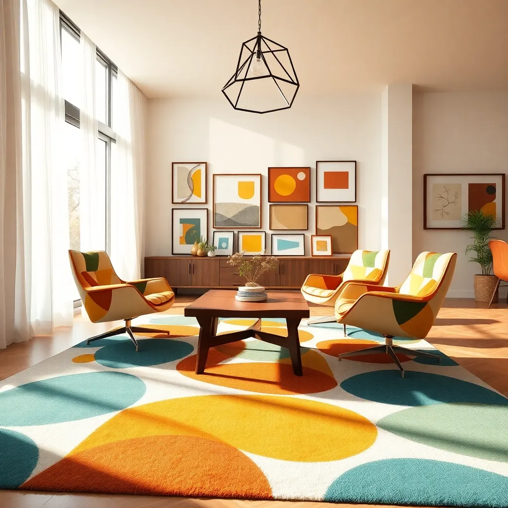 Use Bold Geometric Patterns