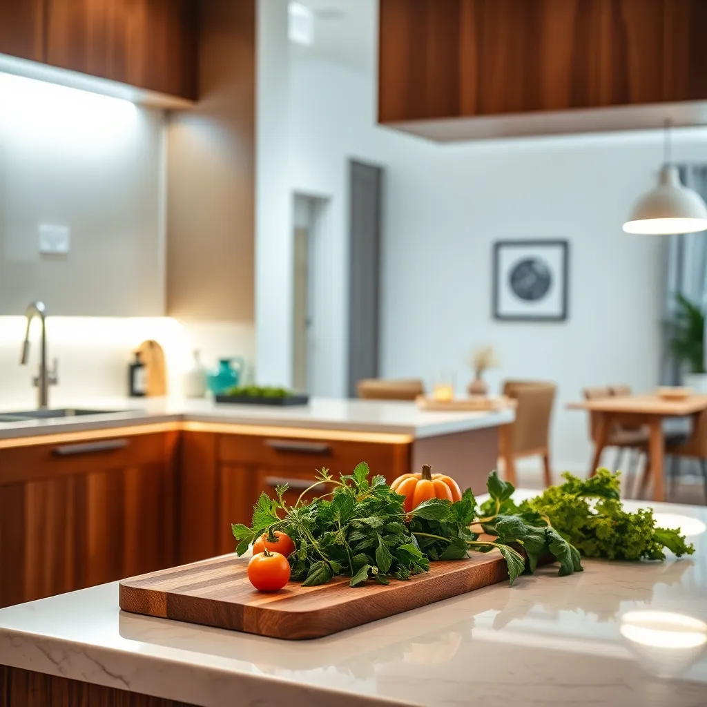 Under-Cabinet LED Bars (Efficient Task Lighting)