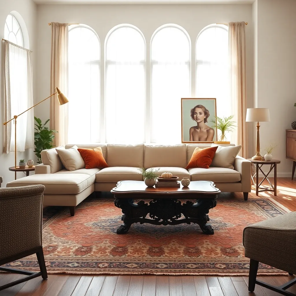 Curating Vintage and Modern Mix