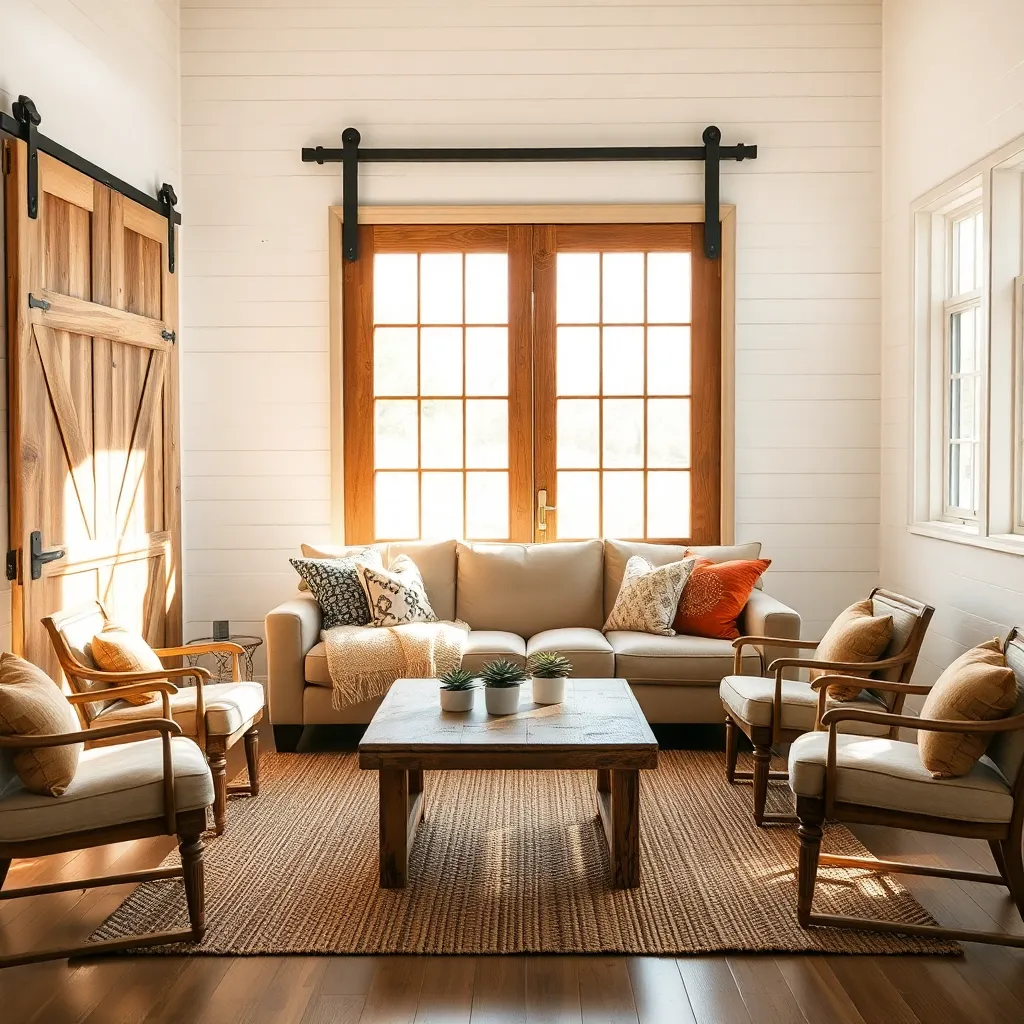 Install Rustic Sliding Barn Doors