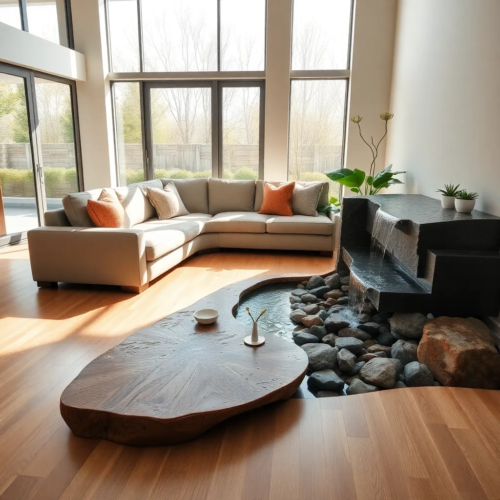 Water Feature Installations (Calming Ambiance and Movement)