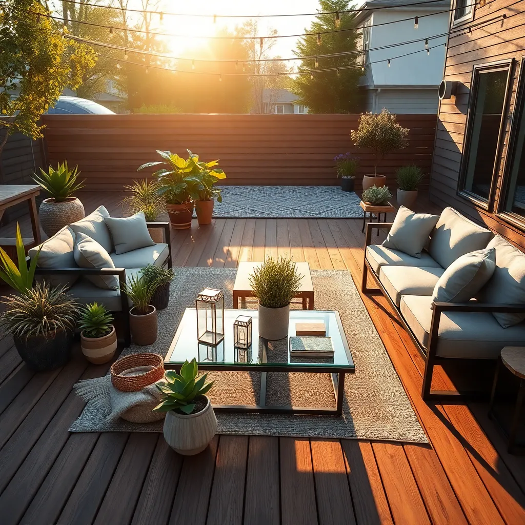 Modular Deck Setup (Customizable Space)