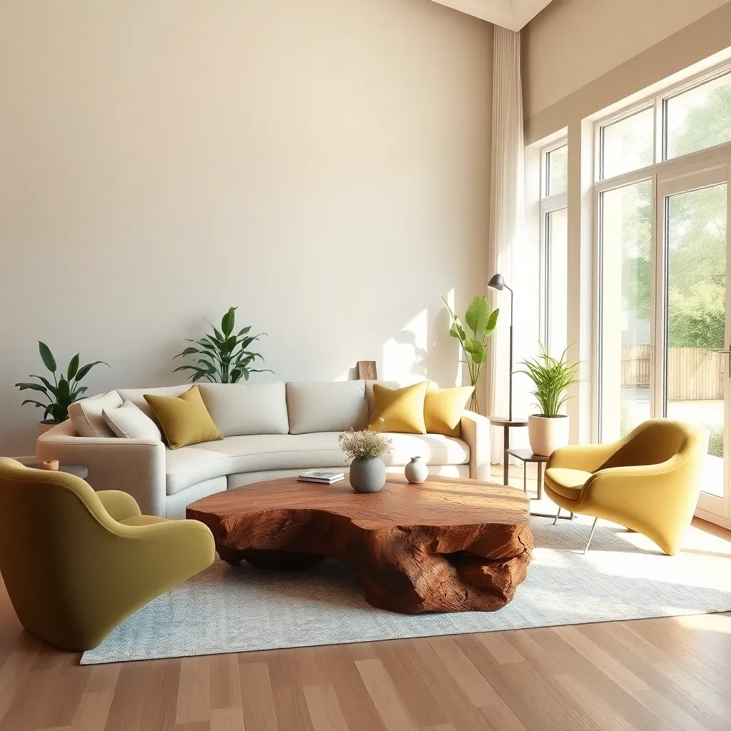 Choose Organic Shapes in Furniture