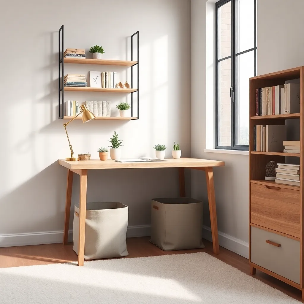 Incorporate Stylish Storage Solutions