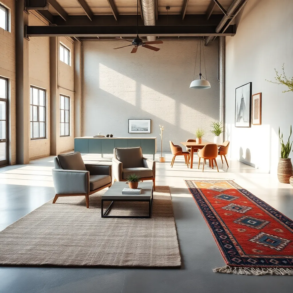 Create Defined Zones with Rugs