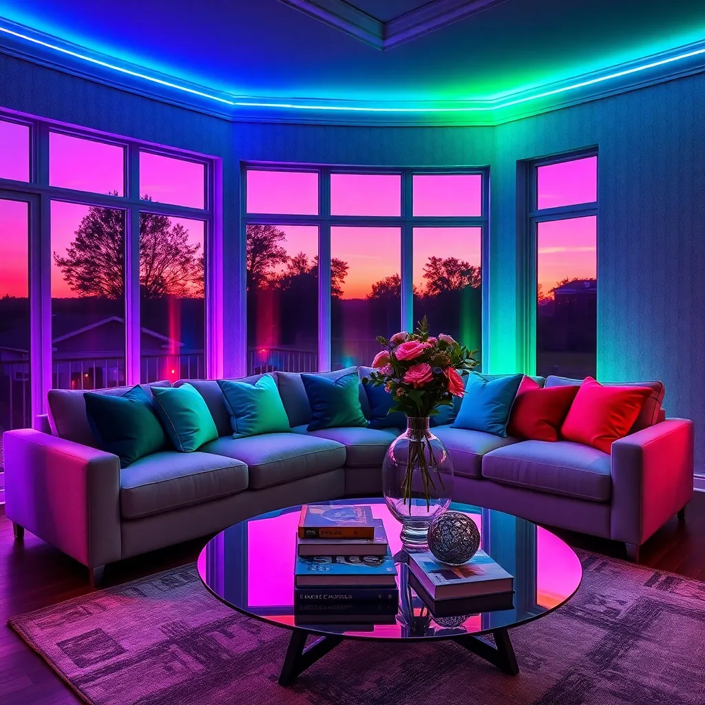 Experiment with Colorful Lighting
