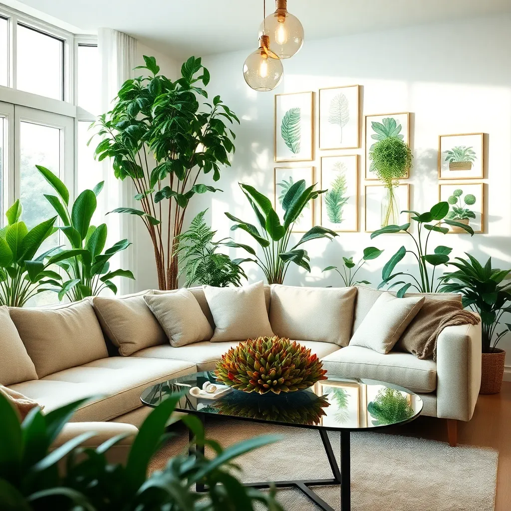 Highlighting Greenery with Lighting