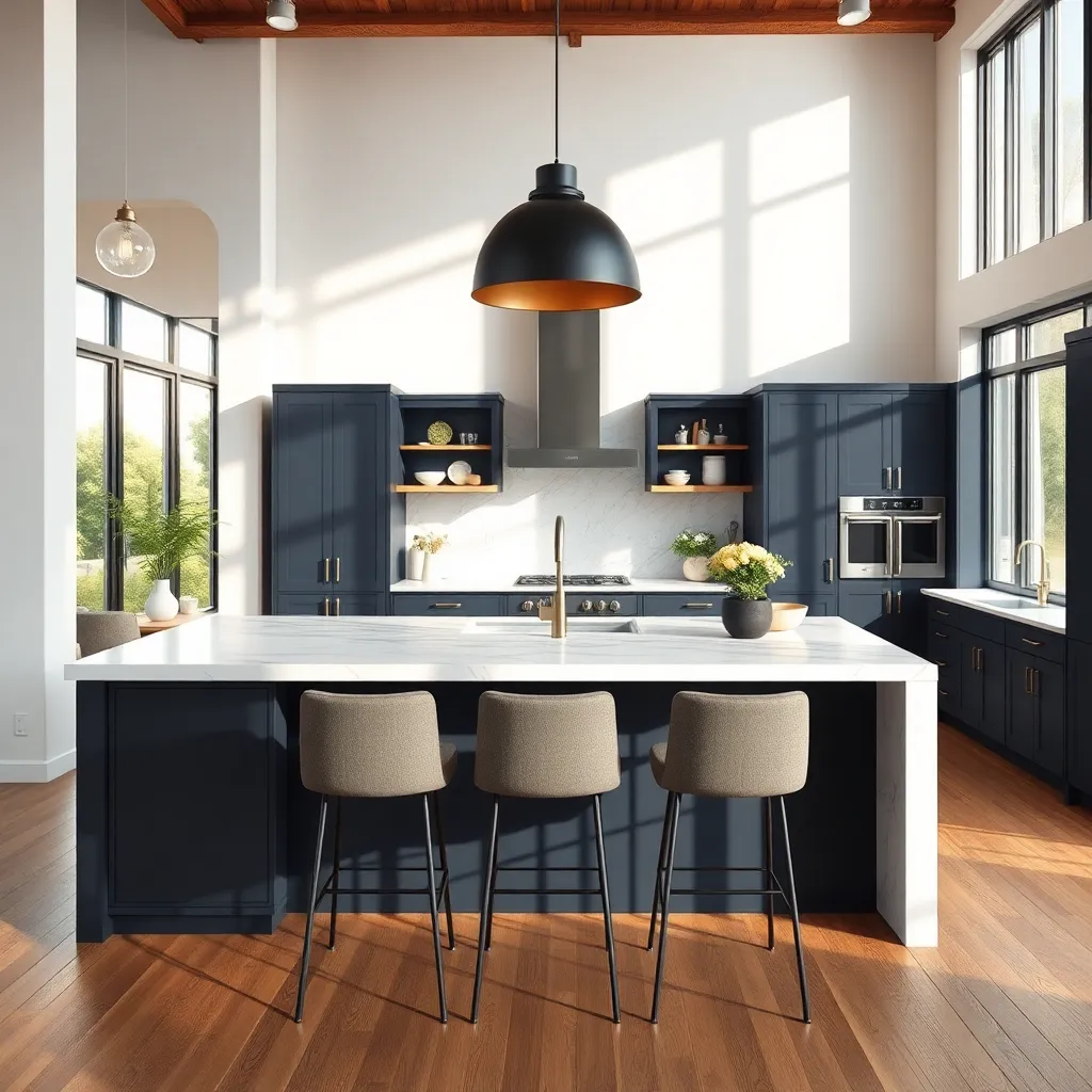 Choose Contrasting Countertop Colors