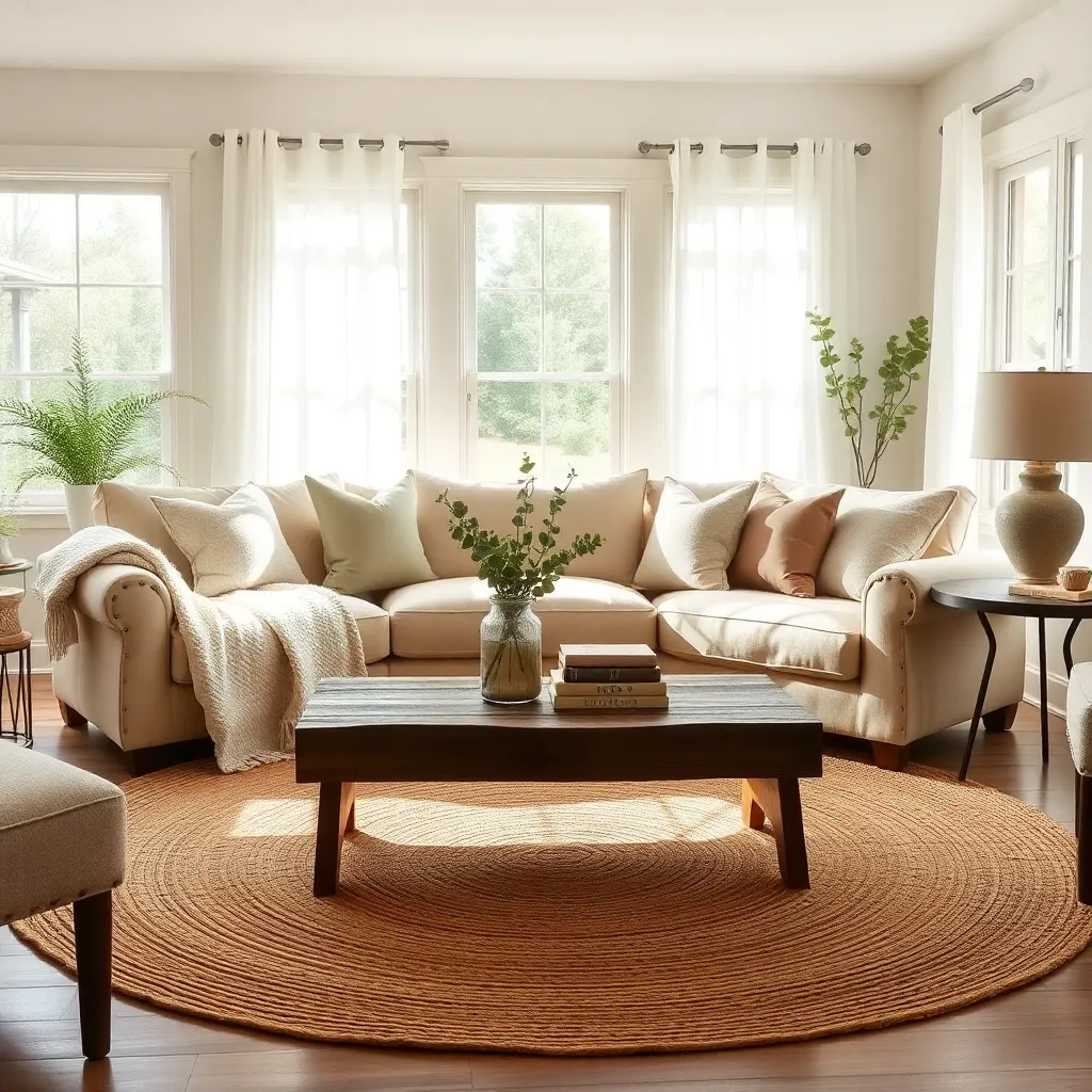 Use Neutral, Earthy Color Palettes