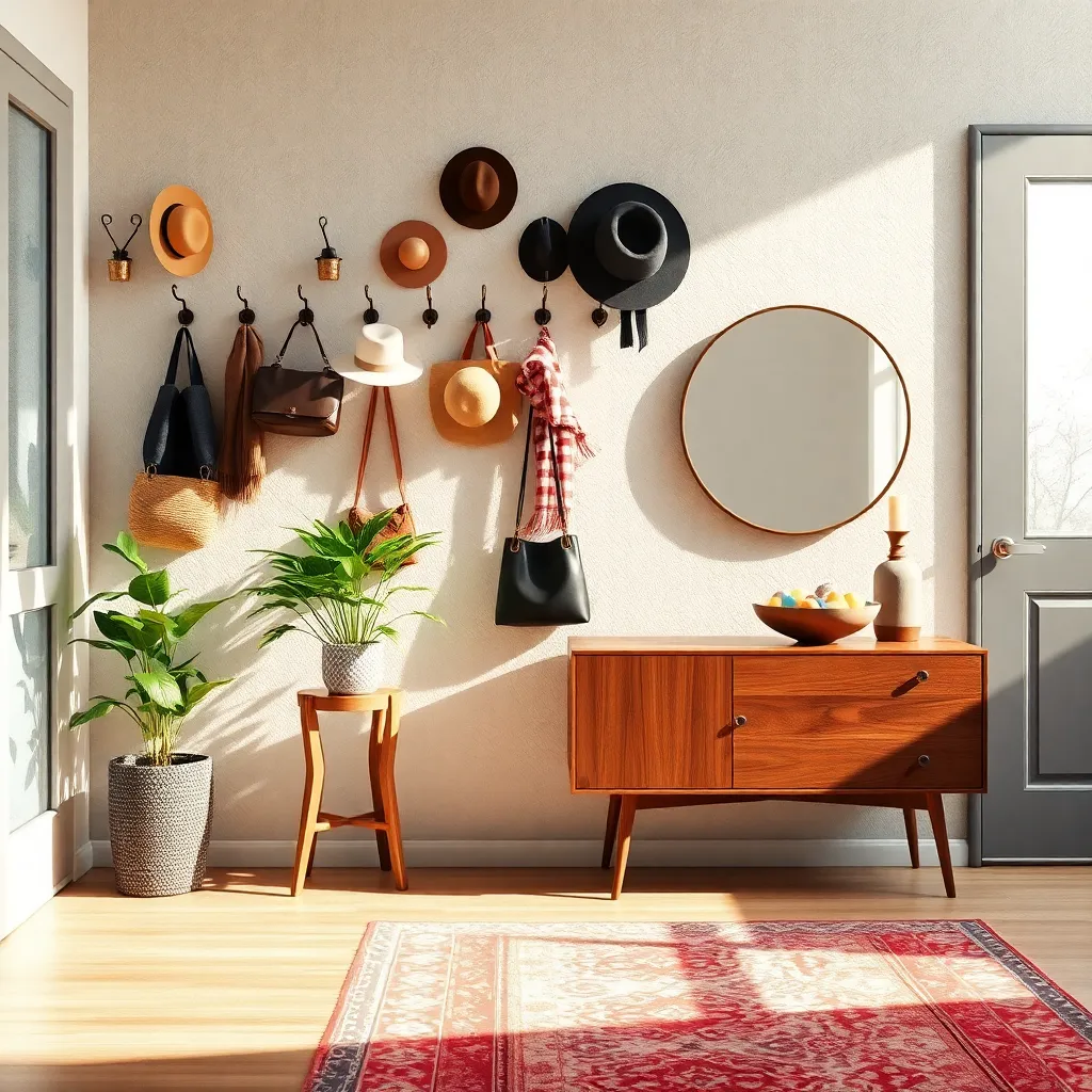 Bold Wall Hooks (Stylish Organization)