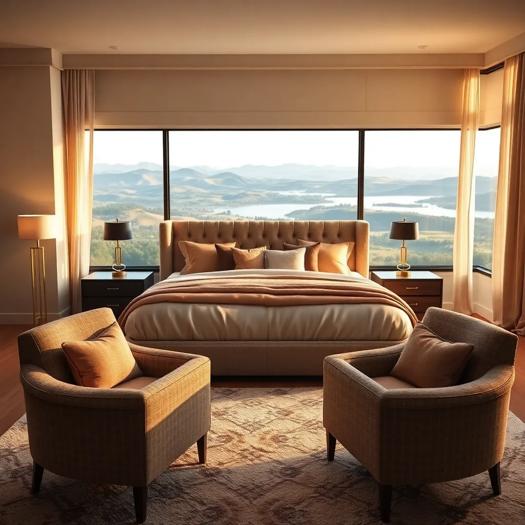 Panoramic View Bed Placement (Scenic Indulgence)