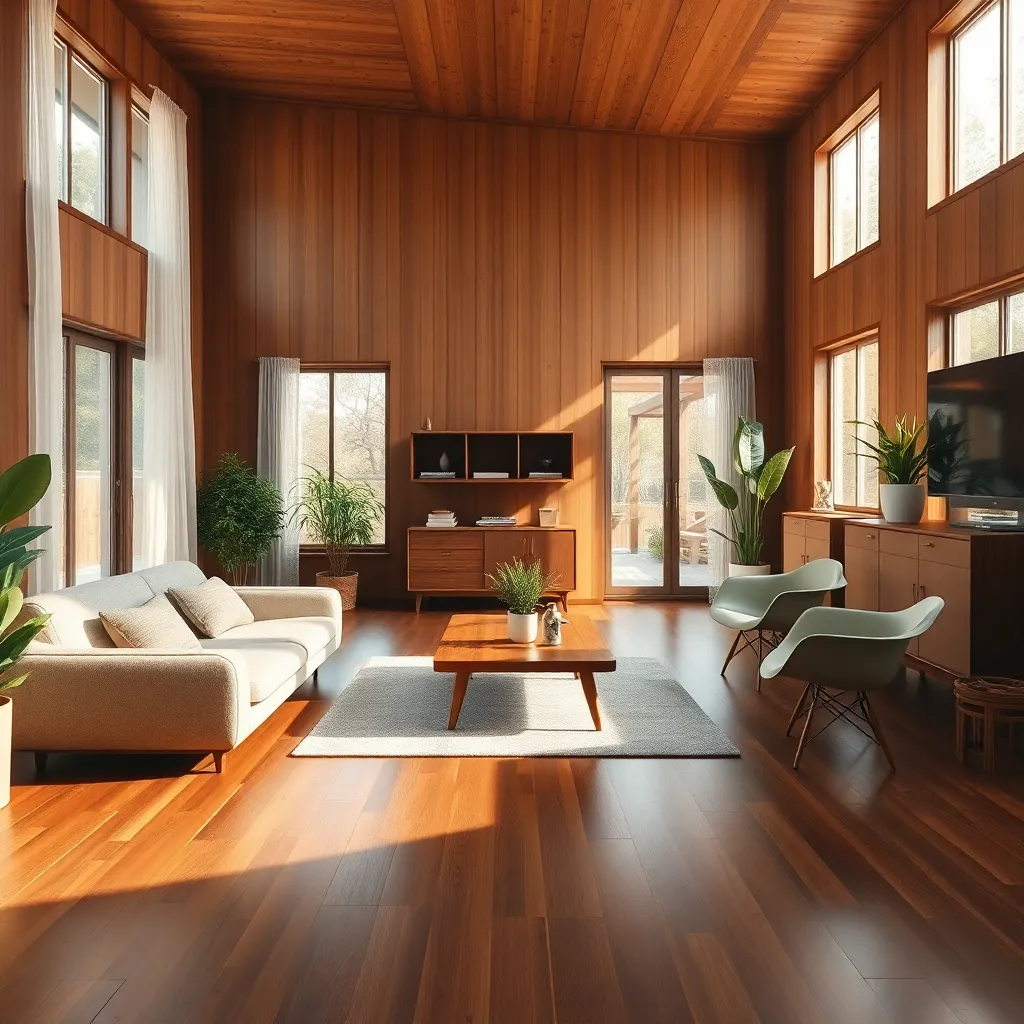 Emphasize Natural Wood Finishes