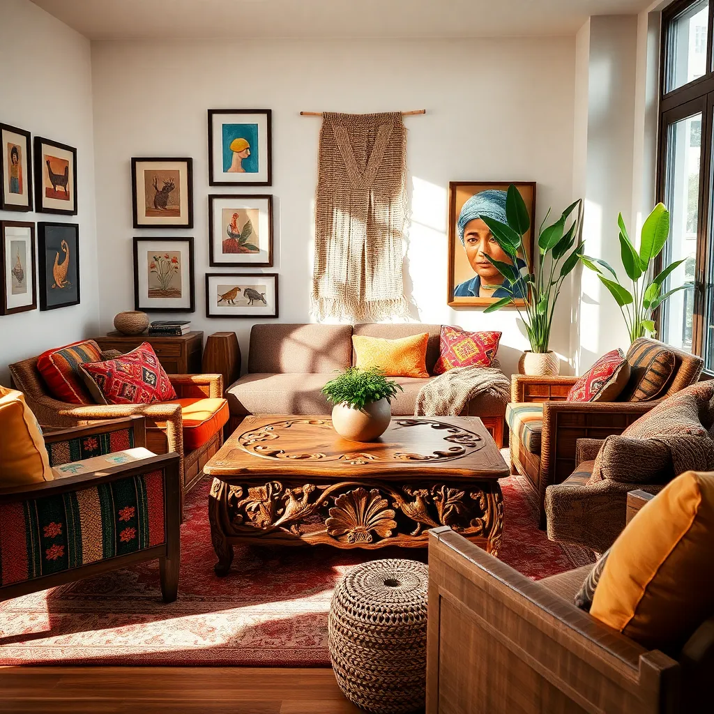 Highlight Local Artisans' Crafts
