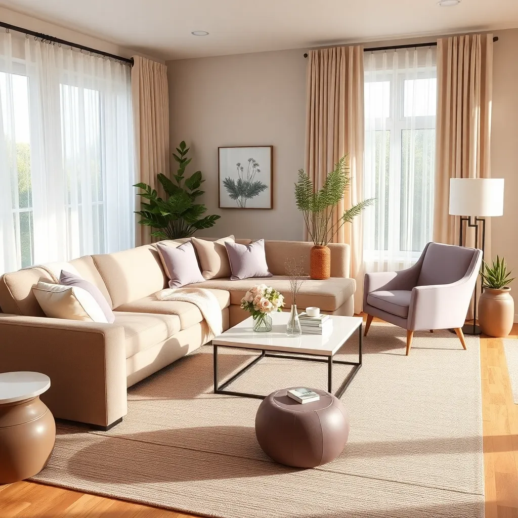 Taupe & Lavender (Tranquil Retreat)