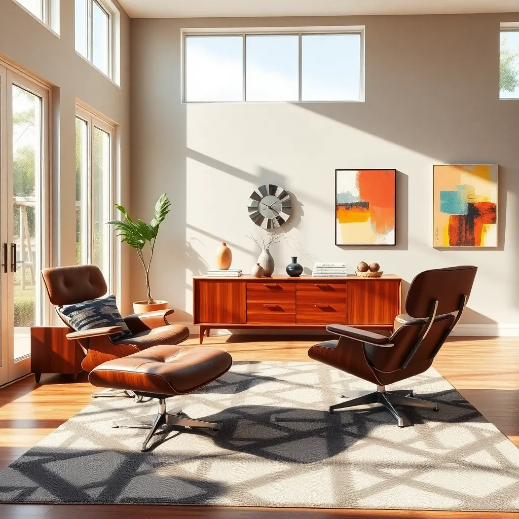 Incorporate Iconic Furniture Pieces